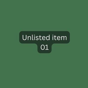 Unlisted item